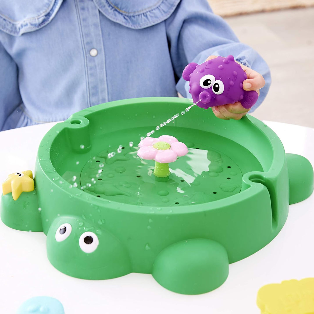 Little Tikes Lilly Tikes 2 in 1 Turtle Sandbox Pool Toy Toy Triangle