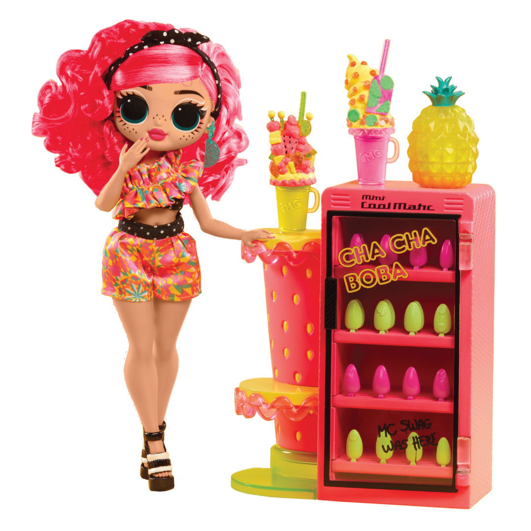 LOL Surprise OMG Sweet Nails Pinky Pops Fruit Shop with 15 Surprises Toy Toy Triangle