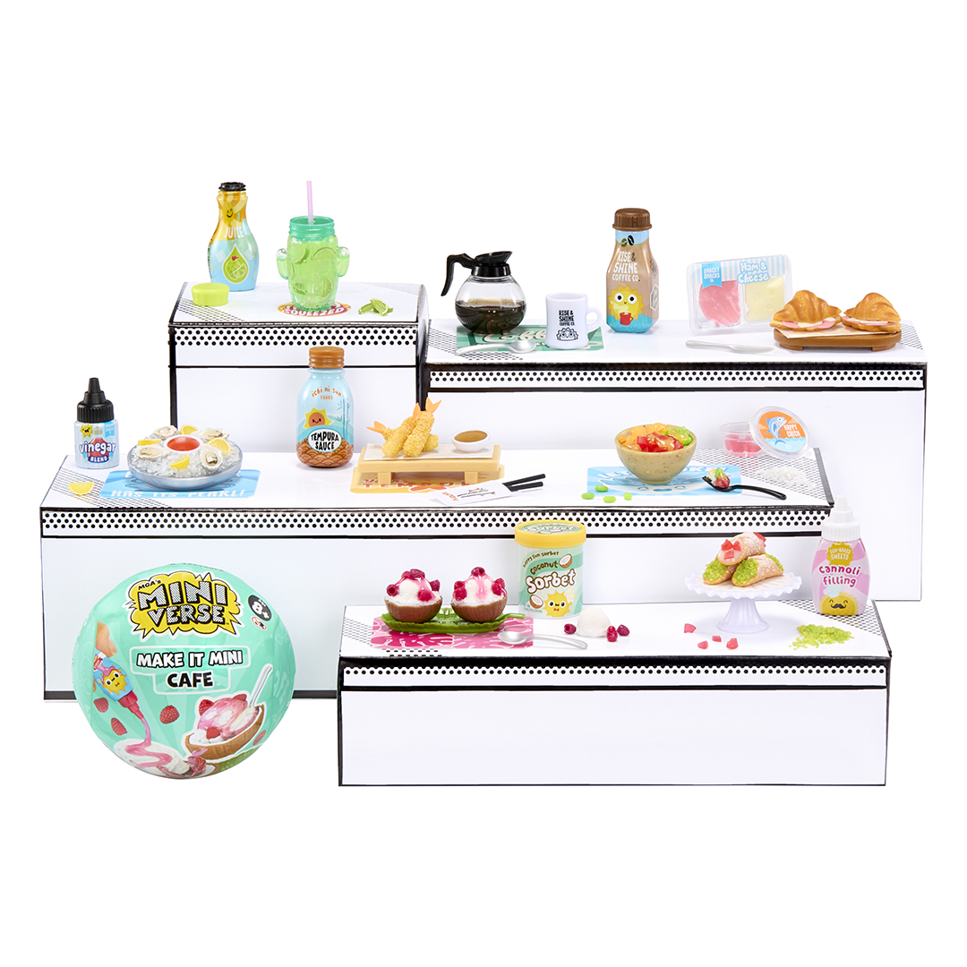 549444 Miniverse Make It Mini Foods Cafe in PDQ Series 6 Wave A FP 0007