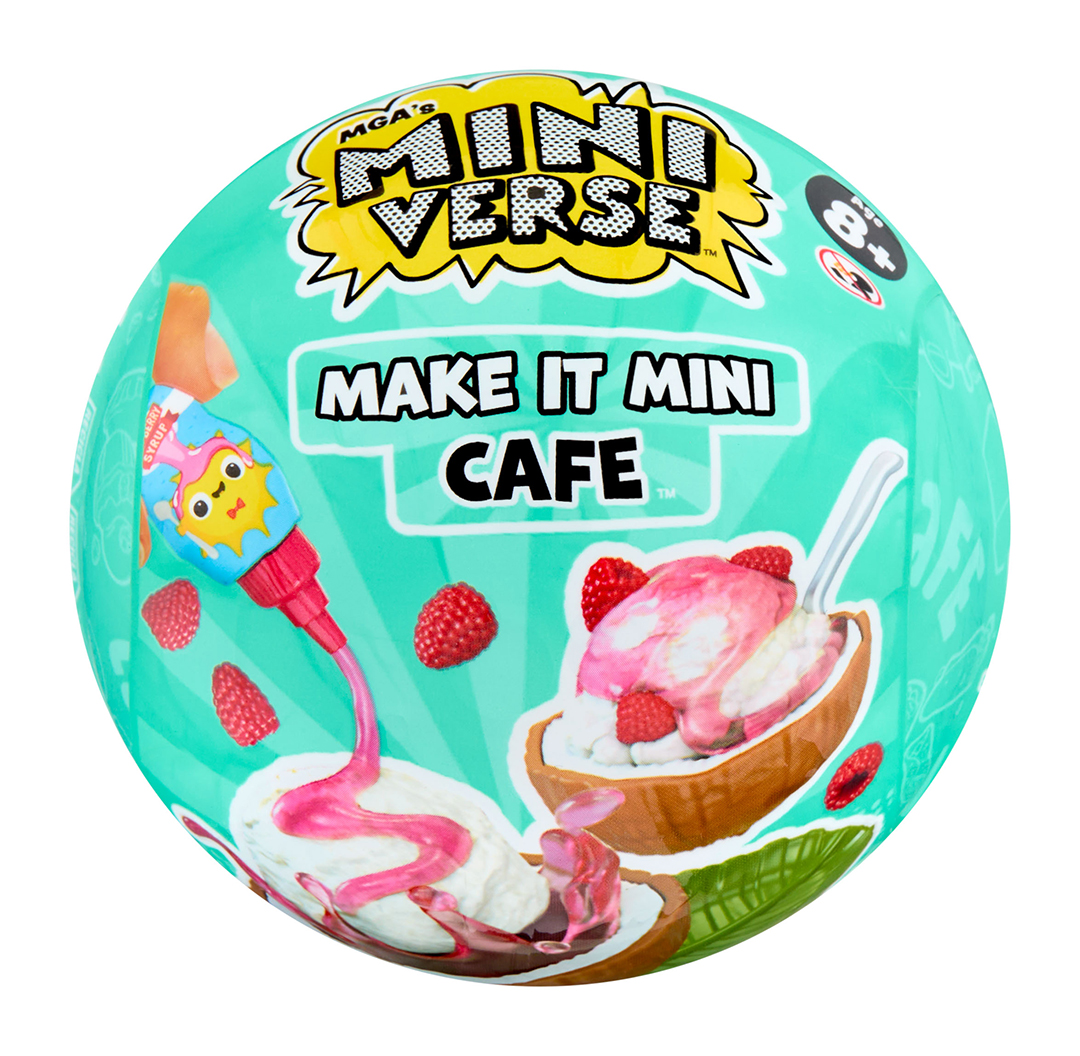 549444NFC Miniverse Make It Mini Foods Cafe in PDQ FP PKG Ball
