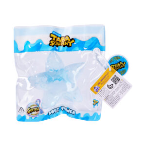 Taba Squishy Transparent Blue Starfish