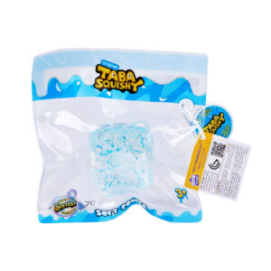 "Taba Squishy Transparent Blue Ice Cube"